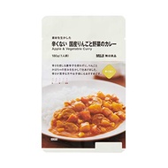 Direct from Japan　MUJI Curry with Japanese Apples and Vegetables, Not Spicy, Making the Best Use of Ingredients 180g