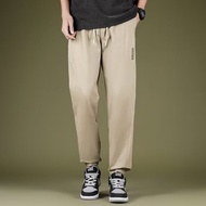 M-5XL Seluar Lelaki Pants Men Casual Pants Ankle-tied Pants Long Pants Loose Korean Slack Pants Men 