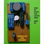 Controller Jadwal Sholat Seven 7 Segment, Controller JWS 7 Segment