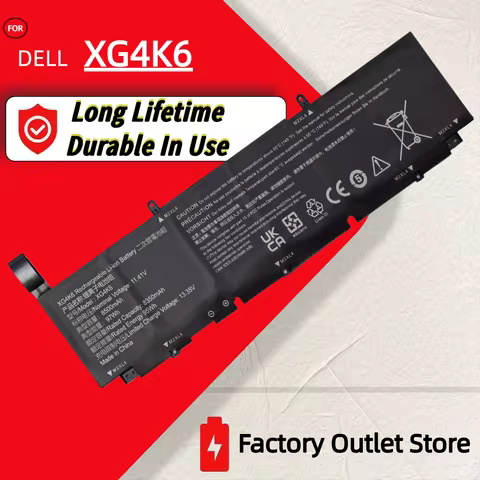 Wholesale And Retail❗❗❗ XG4K6 Laptop Battery For Dell XPS 17 9700 9710 Precision 5750 Series Noteboo