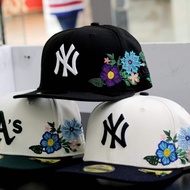 New Era  Athletics  Tonal Florals White 59FIFTY Fitted Baseball cap LA-NY