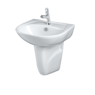 Global House Mogen อ่างล้างหน้าแบบแขวนพร้อมขาอ่างลอย **ไม่รวมก๊อกน้ำ** รุ่น MA212 รับประกันของเเท้