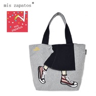 ⊙◙❧Japanese wind canvas leg bag Mis zapatos multifunctional size bag 5356