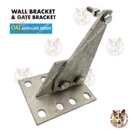 OAE ( 304 STAINLESS STEEL )  WALL / TRIANGLE / GATE BRACKET / SCREW AND NUT FOR OAE AUTOGATE ARM MOTOR - AUTOGATE SYSTEM