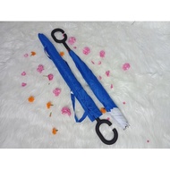 Kazbrella Sky Brand White 2Nd Gen Reverse Umbrella - M-805