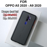 Cuci Gudang FROSTED case Oppo A5 2020 - A9 2020 softcase casing cover bumper fuze matte