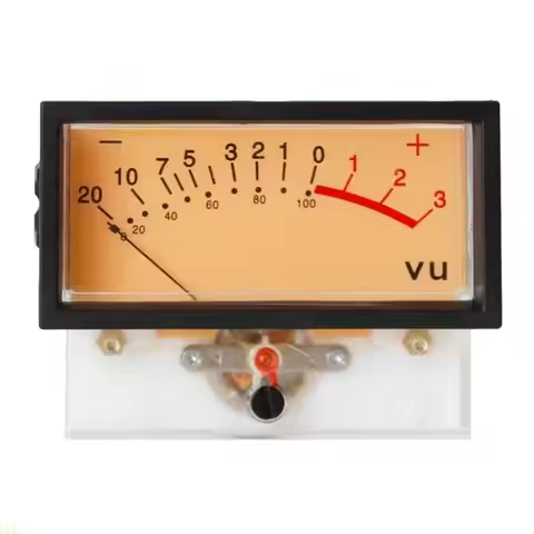 VU-Ammeter Meter Header DB-Power TN‑73 HighAccuracy Level Power Amplifier-Meter Digital-Discharge Fl