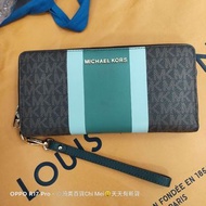 206*美國MICHAEL KORS 卡王多功能長夾 全開長夾 MK手拿長夾