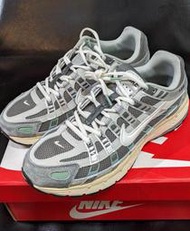 NIKE P-6000 復古 奶油底 老爹鞋 白銀 僅穿2次 二手 27.5cm US9.5