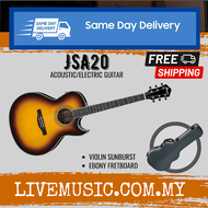 Ibanez JSA20-VB Joe Satriani Signature Acoustic/Electric Guitar, Ebony Neck, Vintage Burst ( JSA20 VB / JSA20VB )