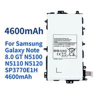 For Samsung Galaxy Note 8.0 GT N5100 N5110 N5120 SP3770E1H 4600mAh Tablet Battery