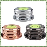 (BGSJ) Universal 60Hz LP Vinyl Record Disc Turntable Stabilizer Aluminum Weight Clamp