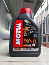Nhớt Motul Scooter Power Le 5W40 0.8L Cho Xe Tay Ga (100% Tổng Hợp)