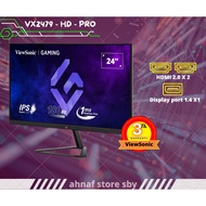 ViewSonic VX2479-HD-PRO 24" FHD IPS 180Hz 1ms HDR10 Gaming Monitor