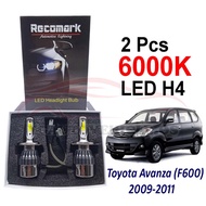 Toyota Avanza H4 Car LED Headlamp LED Headlight Bulb 2Pcs 4300K 6000K ygautovehicle.os Recomark