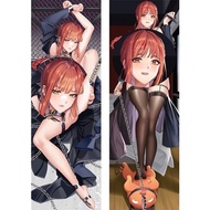 Japanese Anime Chainsaw Man Makima Cosplay Pillow Case Dakimakura Hugging Body Gift