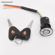 [takejoynew] Electric Bicycle Ignition Switch Key Power Lock For Electric Scooter Portable Key Power Lock E-bike Components Parts LYF