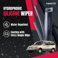 Kamatto Wiper Naza Ria / Kia Carnival (1999-2005) Hydrophobic Silicone Water Repelling Coating