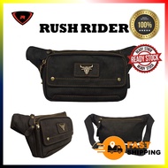 ORIGINAL RUSH RIDER GENUINE LEATHER WAIST POUCH BAG MEN WOMEN CHEST BAG CROSSBODY BEG PINGGANG KULIT