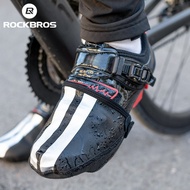 【HOT】 Waterproof Cycling Shoe Men Women Shoelaces Overshoes Pu Wear-Resistant Shoe Cover Firs Mtb Road Bike
