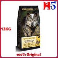 WILDERNESS LEGEND Super Premium Puppy & Mother 13KG Dry Dog Food/ Makanan Anjing/ Pet Food