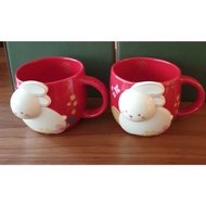 [STARBUCKS KOREA] 23 New Year Rabbit Red Mug