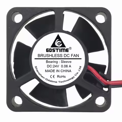 5PCS Gdstime 24V 2Pin 30MM 30 x 30 x 10mm 3010 3cm 24 volt DC Cooler Fan