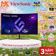 [Genuine] ViewSonic VX3218C Curved Monitor 31.5 Inch QHD VA 165Hz 1ms – Gaming Monitor