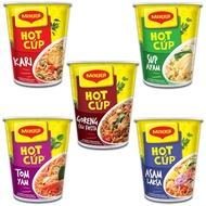 VU 🚚🎁 MAGGI HOT CUP GORENG CILI Exp AUG /Tom Yam /Curry Kari KAW Mee Instant Noodle