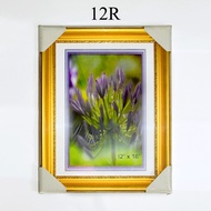 Wood Photo Frame Gold Size 12R