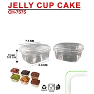 Jelly Pudding Cup 150ml CH 7575 + Lid Mica Pudding/ CH 7575 150ml Pudding Cup/ Jelly Cup Dessert Con