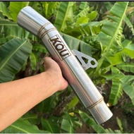 Super kou OPEN CANISTER 51MM INLET TUBE TYPE CANISTER ONLY Daeng sai4 DSA exhaust muffler pipe Aun