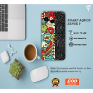 GARSKIN HANDPHONE SHARP AQUOS SENSE 9 FREE CUSTOM CONTENTS 2 PCS
