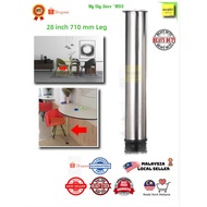 Kaki Kaunter Perabot Pejabat Kaki Meja ADJUSTABLE Office table Round Kitchen Leg Bar Counter Table