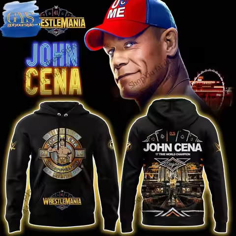 Wrestling John Cena 3d Print Hoodies Men Women Fashion Farewell Tour SummerSlam Hoodie Sweatshirt Un