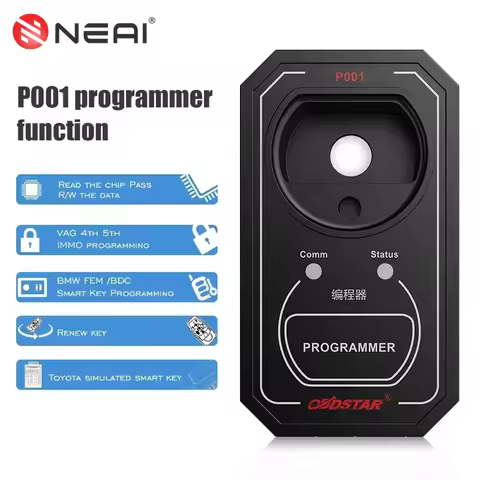 OBDSTAR P001 Programmer Work With X300 DP MK70 X300 DP Plus MS80 X300 Mini EEPROM Adapter RFID Adapt