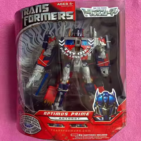 In stock Transformer model 2007 Movie 1 American Version L-Class Metallic Optimus Prime personal col