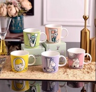 ⭐️Arabia 姆明系列⭐️愛情LOVE字母杯 五色 馬克杯 水杯 咖啡杯 果汁杯