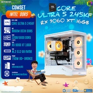 BONMECOM2 คอมประกอบ / CPU CORE ULTRA 5 245KF / RX 9060 XT 16GB / Case เลือกแบบได้