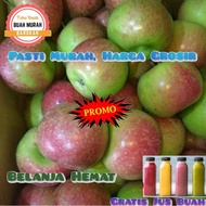 termurah buah apel rome beauty malang * 1kg * pasti murah * terjamin - 500gr