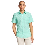 Men's Breeze Short Sleeve Button Down Patterned Shirt