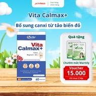 Vita Calmax+ calcium, magnesium, D3, K2 supplement pills to help prevent osteoporosis