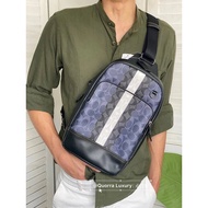 COACH/COACH Men's Bag Graham Pack Casual Multifunctional Backpack Chest Bag Crossbody Bag 3229