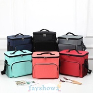 FAYSHOW2 Insulated Lunch Bag, Travel Bag Picnic Cooler Bag, Thermal Tote Box  Cloth Lunch Box Adult Kids