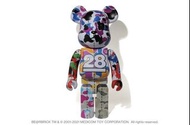 BE@RBRICK BAPE® CAMO 28TH ANNIVERSARY MULTI 400%