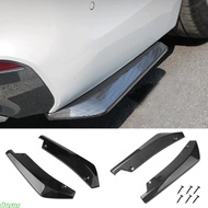 dusur Rear Bumper Lip Spoiler Diffuser Splitter Car Rear Canards Scratch Protector