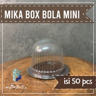(50 pcs) MIKA NASI KUNING ULTAH UNIK / MIKA CUP CAKE MINI BULAT