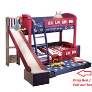 LXC M05 Nordic Style SOLID WOOD & E1 material Heat Moisture & Scratch-poof Luxury Modern BUNK BED