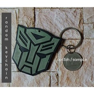 JOHOR Random Keychain Cartoon + 50 cents OLD COIN ParLiment Dan Wau