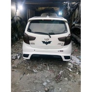 Agya Yaris Trd Rear Bodykit Bumper Top Product BODY KIT Nice Product